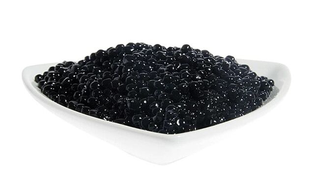 Black caviar extract as part of Eudalie -cream